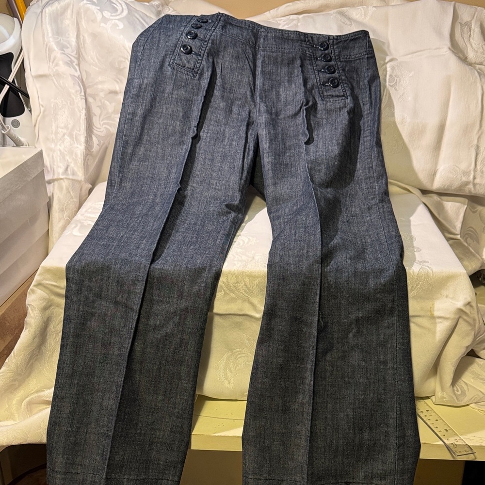 GAP Women's Navy Boot Cut Pants
